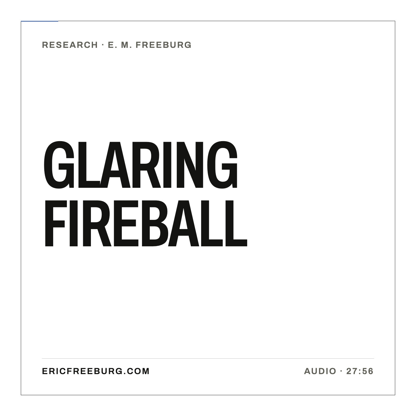 Glaring Fireball episode artwork